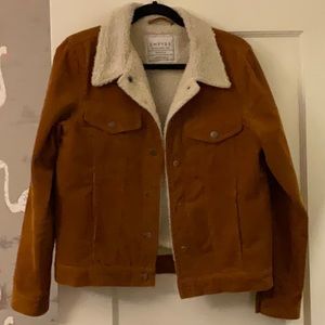 Sherpa lined corduroy pacsun jacket